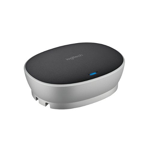 Logitech - GROUP Videoconferencing System for Mid to Large-sized Meeting Rooms - Black