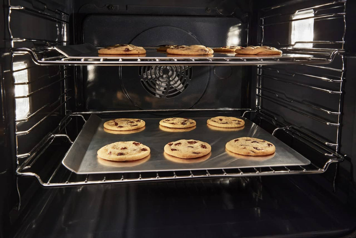 Whirlpool - 24 in. Built-In Double Electric Convection Wall Oven with WiFi - Stainless Steel