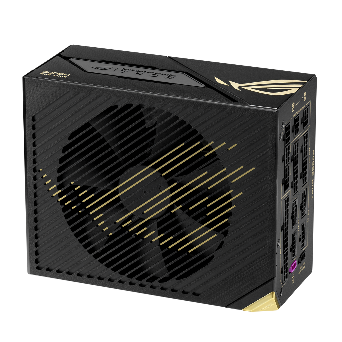 ASUS - ROG Thor 3000W 80 Plus Titanium Fully Modular ATX 3.1 PCIe 5.1 Power Supply with Dual-Voltage Adaptive Design - 20th Edition