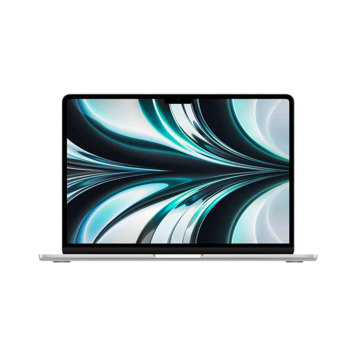Geek Squad Certified Refurbished MacBook Air 13.6" Laptop - Apple M2 chip - 8GB Memory - 256GB SSD - Silver