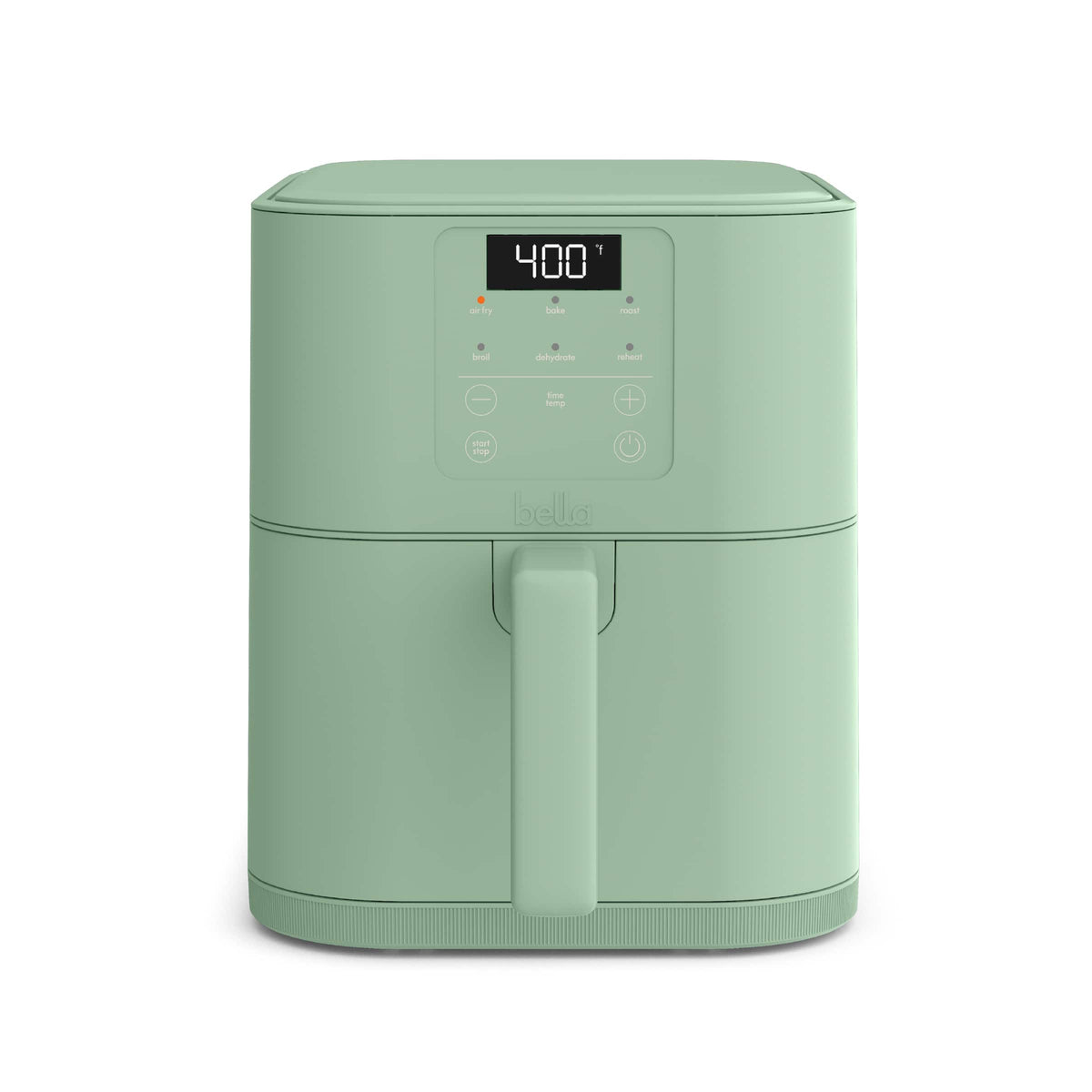 Bella - Fits-anywhere Kitchenware: 6-qt. Slim Air Fryer - Seaglass