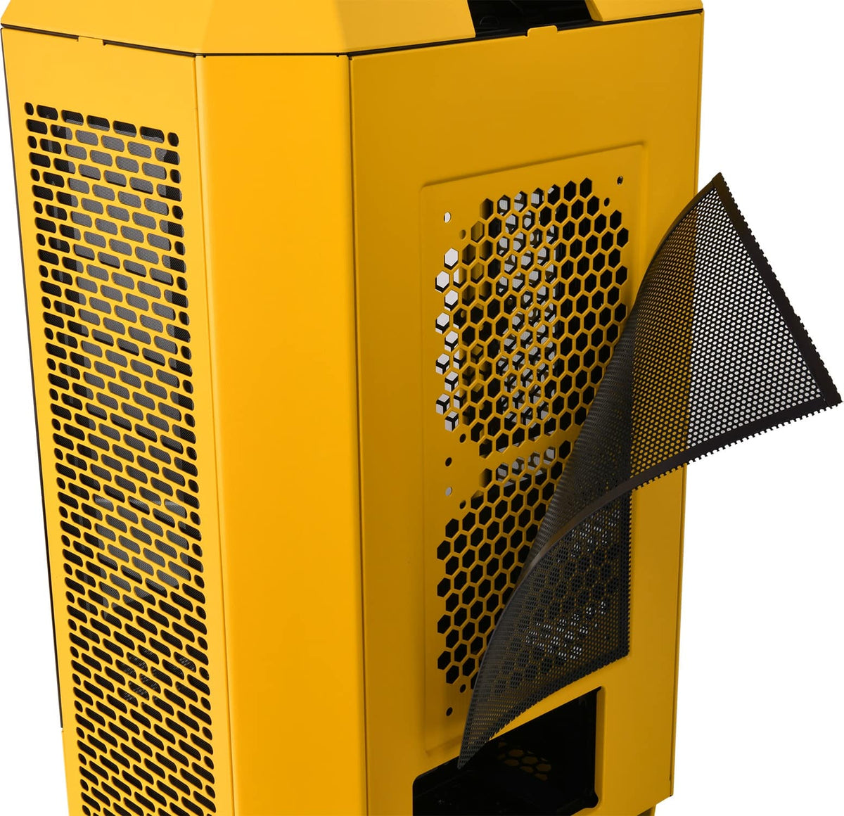 Thermaltake - The Tower 300 Micro ATX PC Case - Bumblebee Yellow