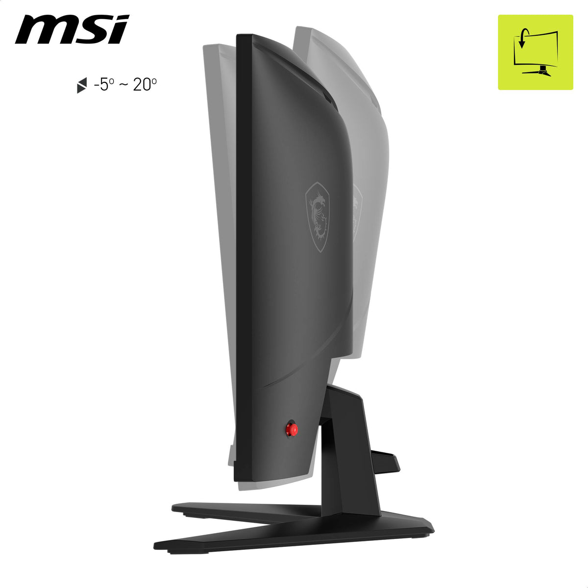 MSI - MAG 275CQF E18 27" Rapid VA LCD Curved QHD 180Hz 0.5ms FreeSync Gaming Monitor with HDR ready(DIsplayPort, HDMI) - Black
