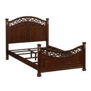 Cama con patas de bola