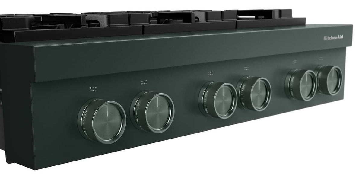 KitchenAid 36-inch 6-Burner Gas Commercial-Style Rangetop - Juniper