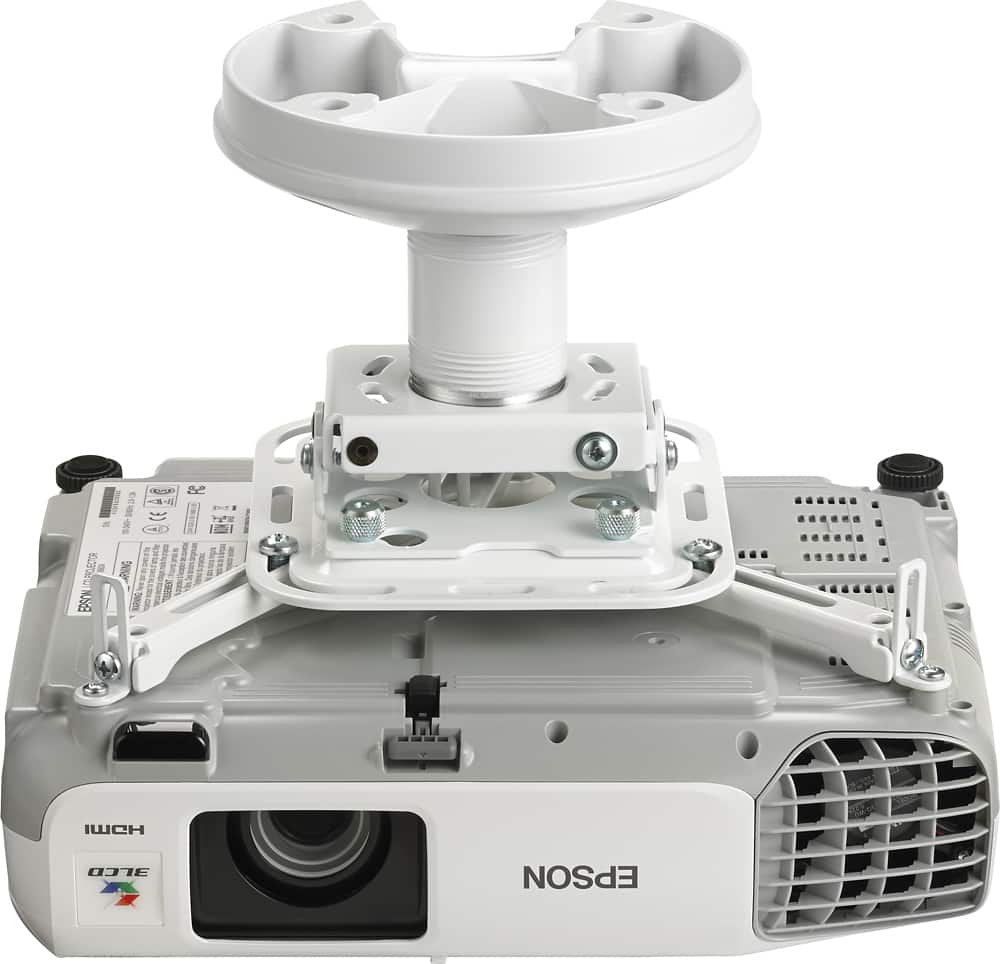 Epson - Universal Projector Ceiling Mount Kit - White
