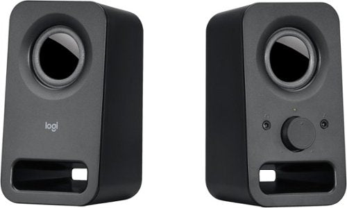Logitech - z150 2.0 Multimedia Speakers (2-Piece) - Black