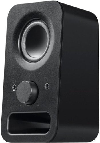 Logitech - z150 2.0 Multimedia Speakers (2-Piece) - Black