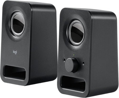 Logitech - z150 2.0 Multimedia Speakers (2-Piece) - Black
