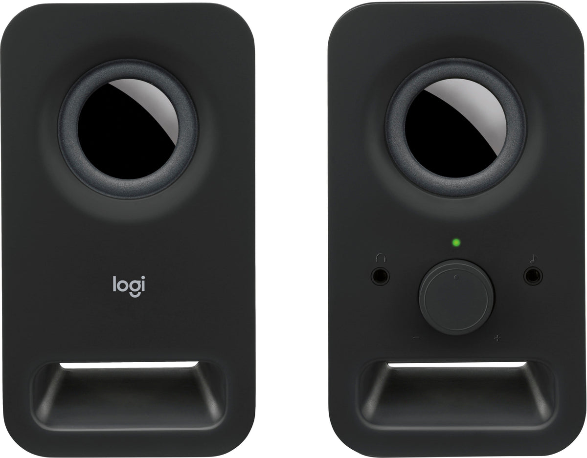 Logitech - z150 2.0 Multimedia Speakers (2-Piece) - Black