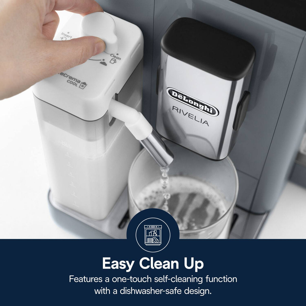 De'Longhi - LatteCrema Cool Upgrade Set - White