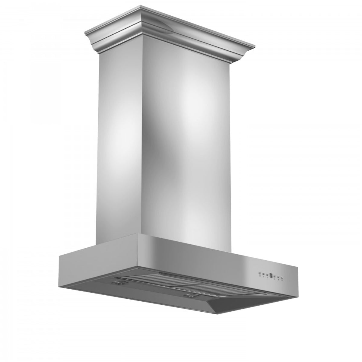 ZLINE - 30 inches - Externally Vented - Island Range Hood - Stainless Steel
