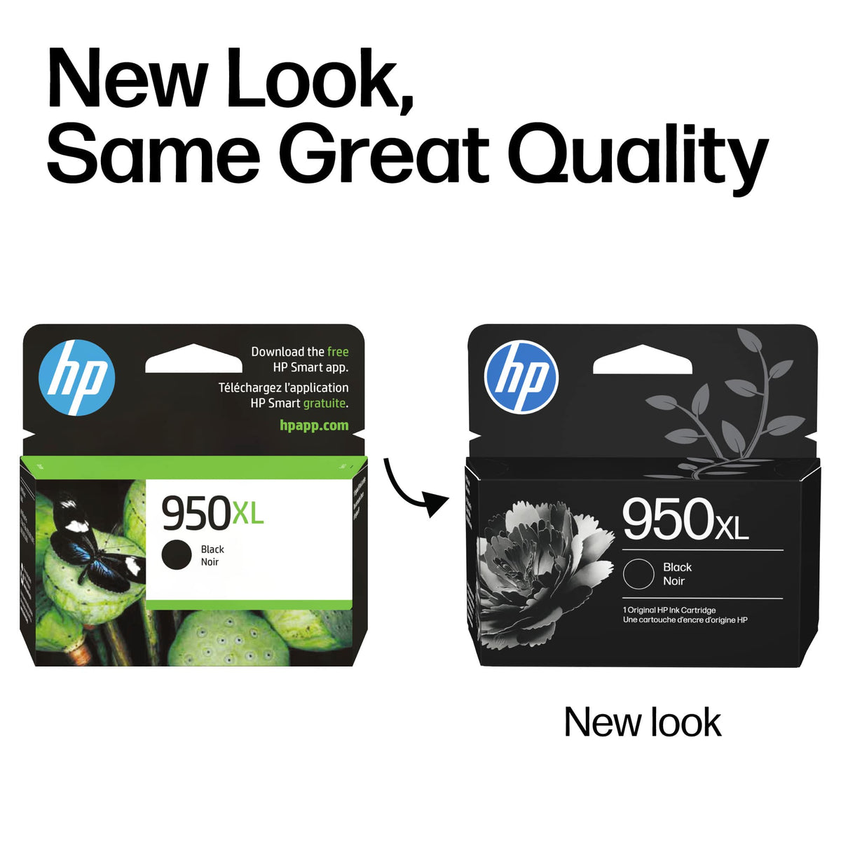 HP - 950XL High-Yield Ink Cartridge - Black