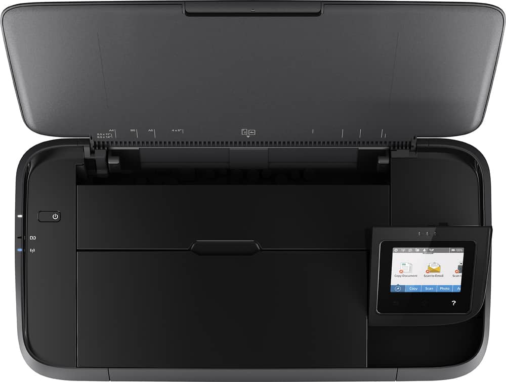 HP - OfficeJet 250 Mobile Wireless All-In-One Inkjet Printer - Black