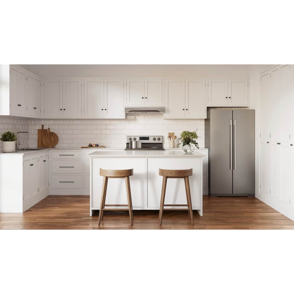 Broan - 30 inches - Convertible - Under cabinet Range Hood - Stainless Steel