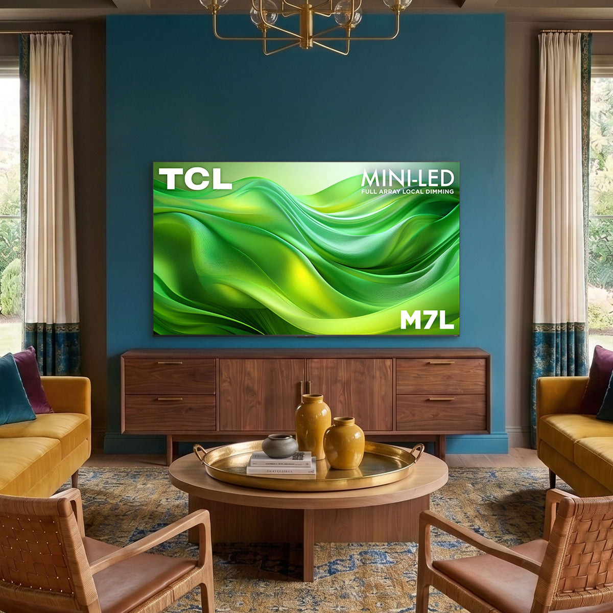 TCL - 65" M7L Series Mini-LED 4K UHD HDR Smart TV with Roku TV 2026