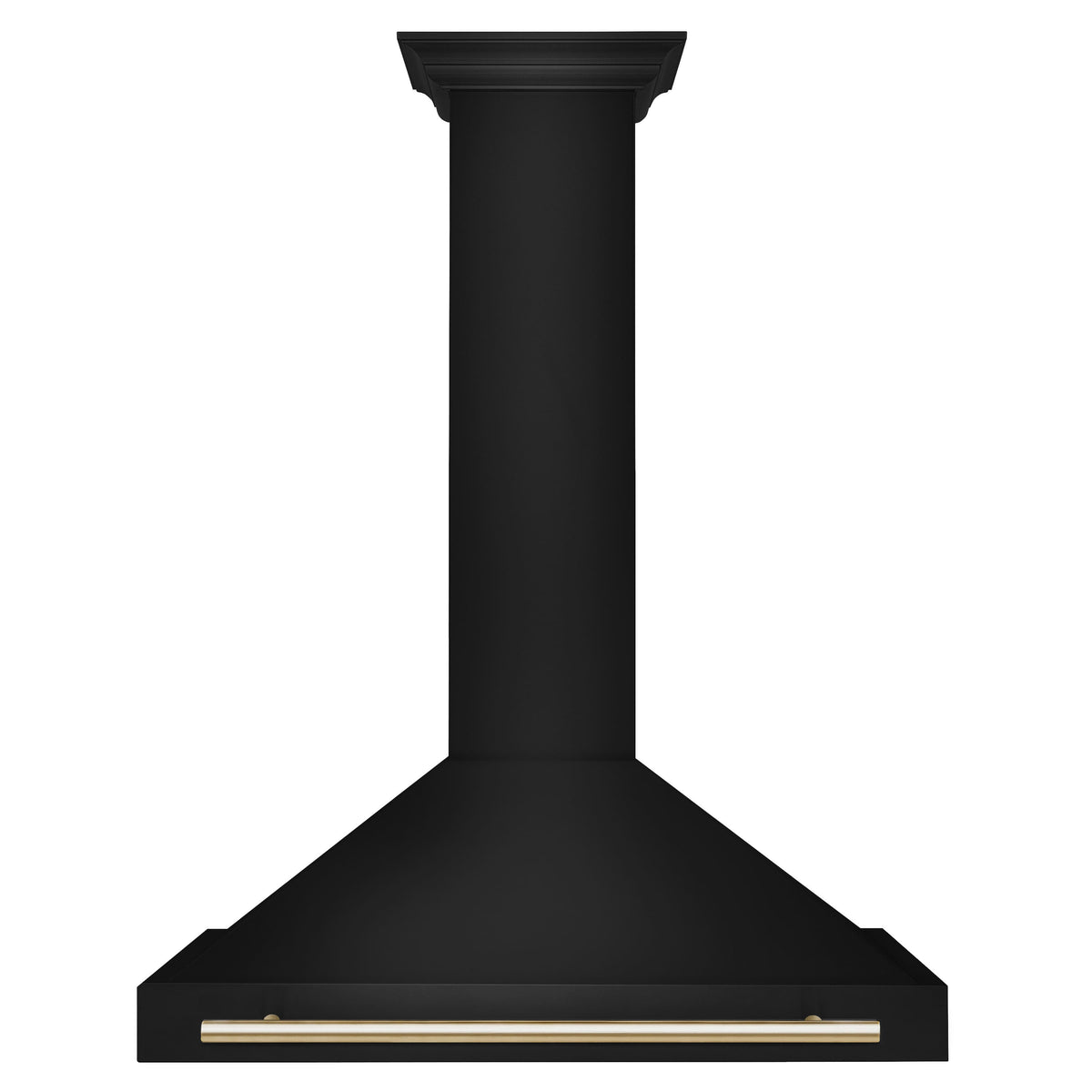 ZLINE - 36 inches - Convertible & Externally Vented - Wall Range Hood - Black Stainless Steel