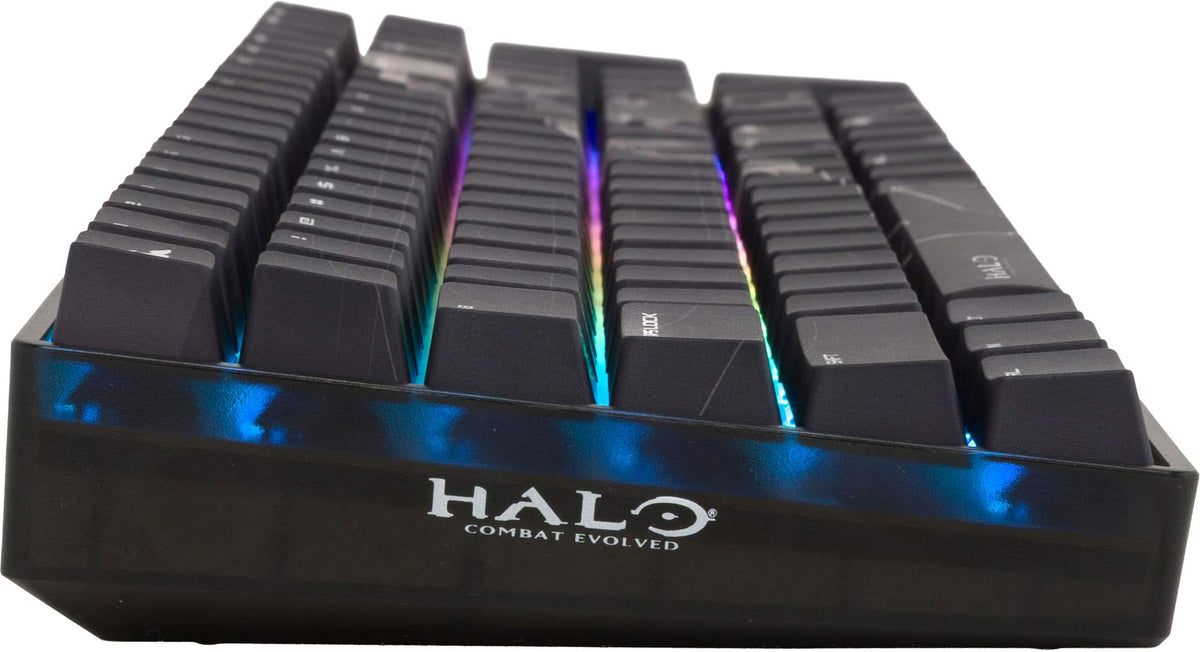 Higround - Basecamp 96+ 96% Wired Mechanical Lubed TTC Neptune Switch Gaming Keyboard with RGB Backlighting - Halo - Sniper Evolved