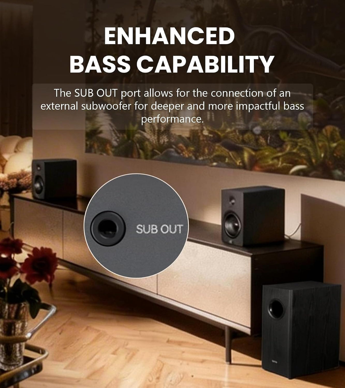 Edifier - M90 Powered Speakers, 100W RMS, Hi-Res Audio, LDAC, Bluetooth 6.0, HDMI eARC/Optical/USB-C/AUX Input, SUB Out (Pair) - Black