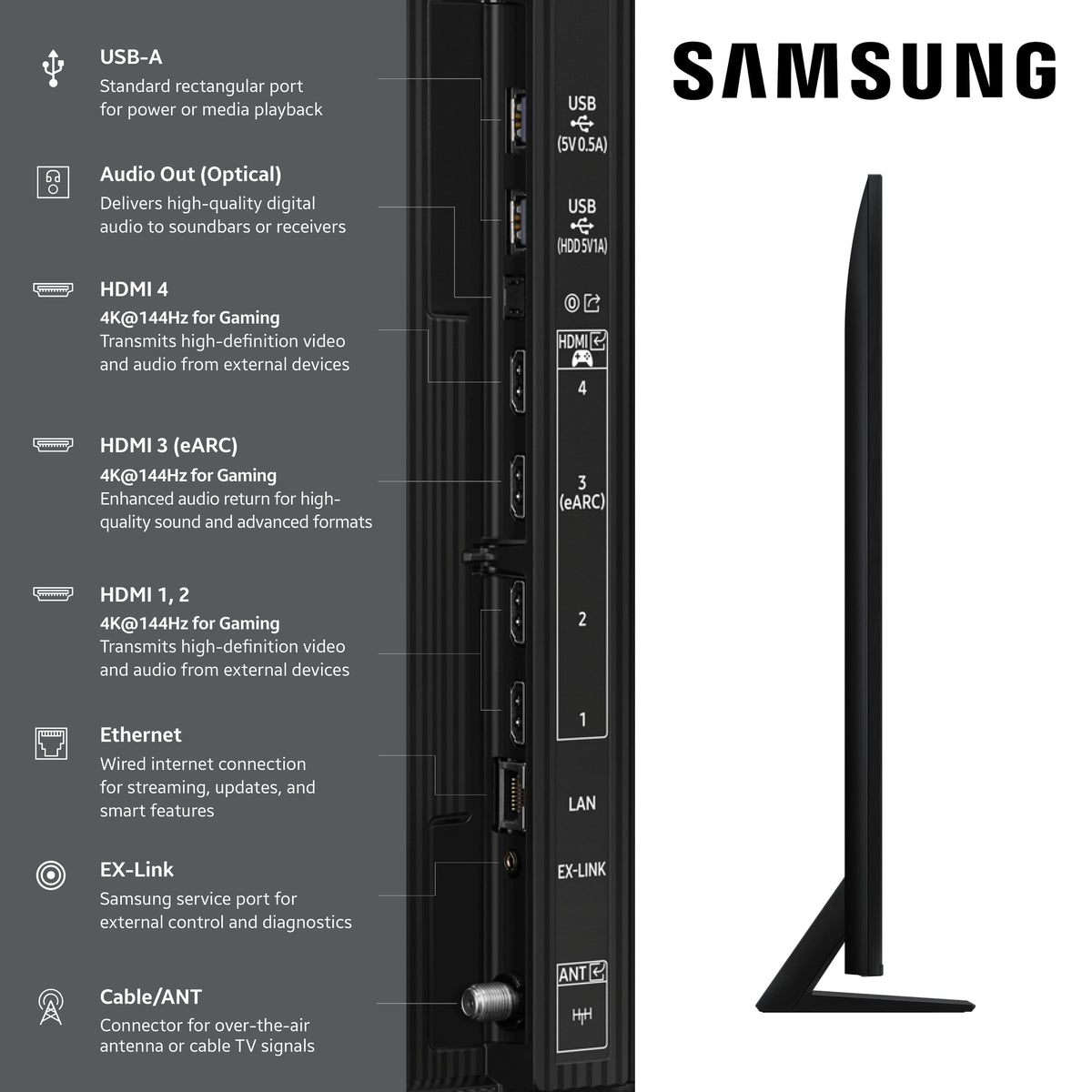 Samsung - 100” Class QN80F Series Neo QLED Mini LED 4K UHD SamsungVision AI Smart Tizen TV (2025)