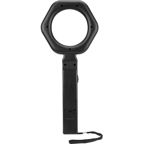 Barska - Hand Held Metal Detector with Wrist Strap for Adults and Kids Compact and Lightweight - Black