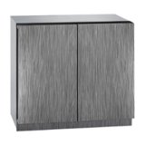 U-Line - Modular 3000 Series 6.9 Cu. Ft. Built-In Mini Fridge - Custom Panel Ready
