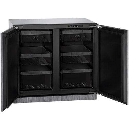U-Line - Modular 3000 Series 6.9 Cu. Ft. Built-In Mini Fridge - Custom Panel Ready
