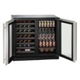 U-Line - Modular 3000 Series 31-Bottle Built-In Wine Refrigerator - Stainless Steel