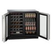 U-Line - Modular 3000 Series 31-Bottle Built-In Wine Refrigerator - Stainless Steel