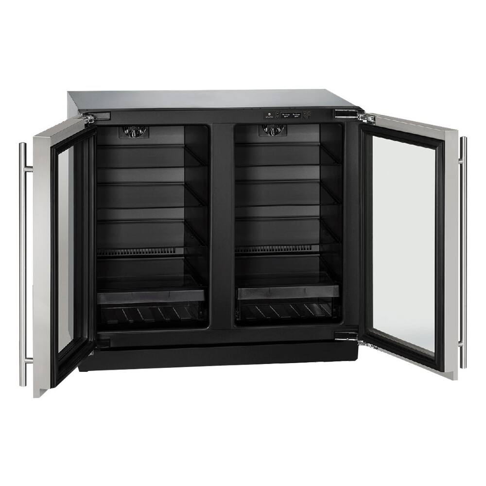 U-Line - Modular 3000 Series 6.9 Cu. Ft. Built-In Mini Fridge - Custom Panel Ready