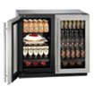 U-Line - Modular 3000 Series 6.9 Cu. Ft. Built-In Mini Fridge - Stainless Steel