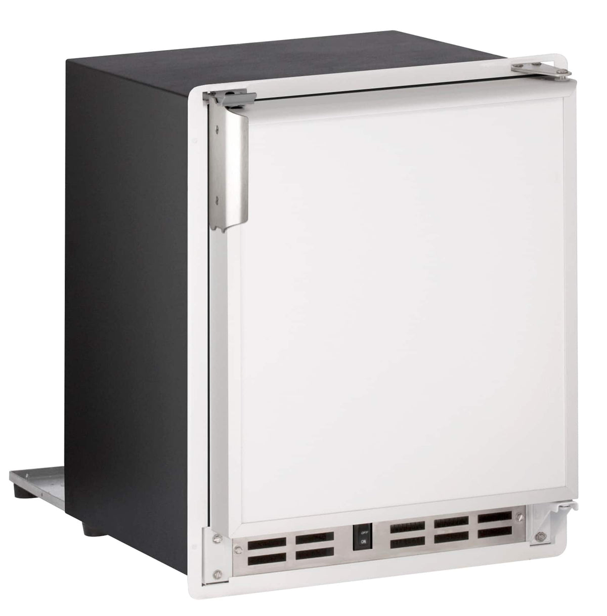 U-Line - 14" 23-Lb Freestanding Icemaker - White