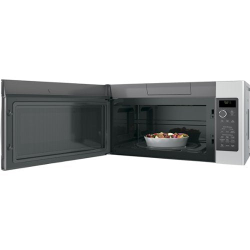 GE Profile - 2.1 Cu. Ft. Over-the-Range Microwave with Sensor Cooking and Steam Cleaning - Stainless Steel