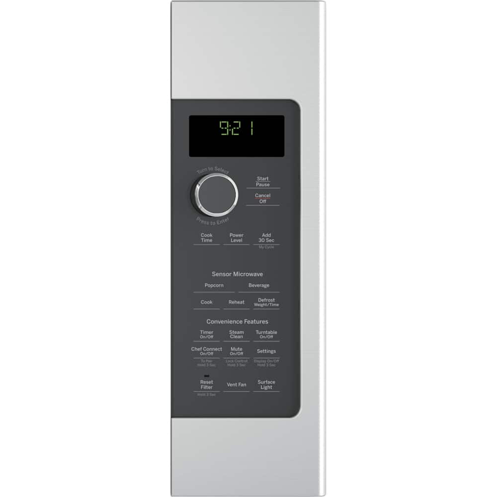 GE Profile - 2.1 Cu. Ft. Over-the-Range Microwave with Sensor Cooking and Steam Cleaning - Stainless Steel