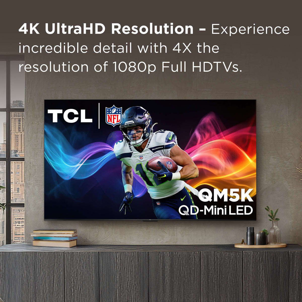 TCL - 75" Class QM5K Series 4K UHD HDR QD-Mini LED Smart TV with Google TV (2025)