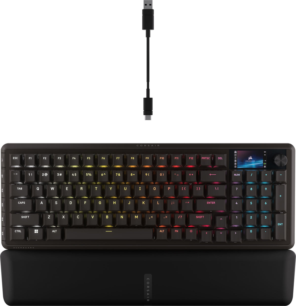 CORSAIR - VANGUARD 96 WIRELESS Mechanical Gaming Keyboard for PC - Black