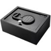 Barska - 0.15 Cu Ft Digital Keypad Drawer Safe – Solid Steel Top-Opening Security Box with Deadbolts for Home, Office & Valuables - Black