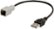 PAC - USB Port Retention Cable for Select Toyota, Scion, Lexus, and Honda Vehicles - Black