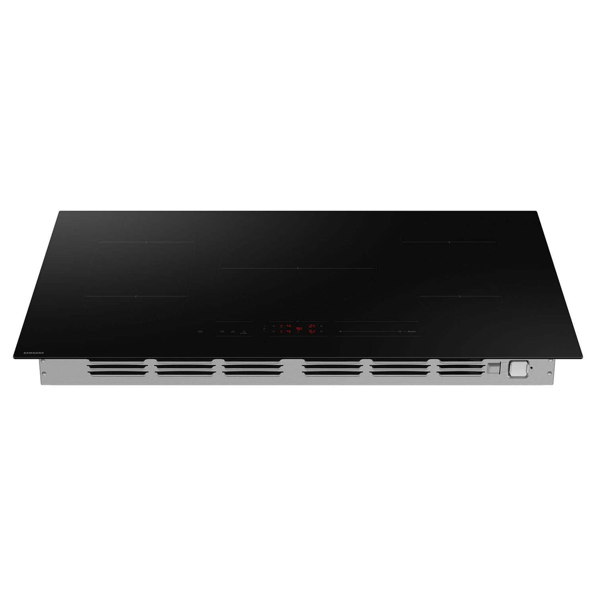 Samsung - 36" Induction Cooktop with Anti-Scratch Matte Glass and Sync - Black