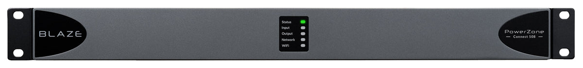 Sonance - Blaze PowerZone™ Connect 508 – 500 W DSP-enabled Class-D amplifier with 8 channels (Each) - Black