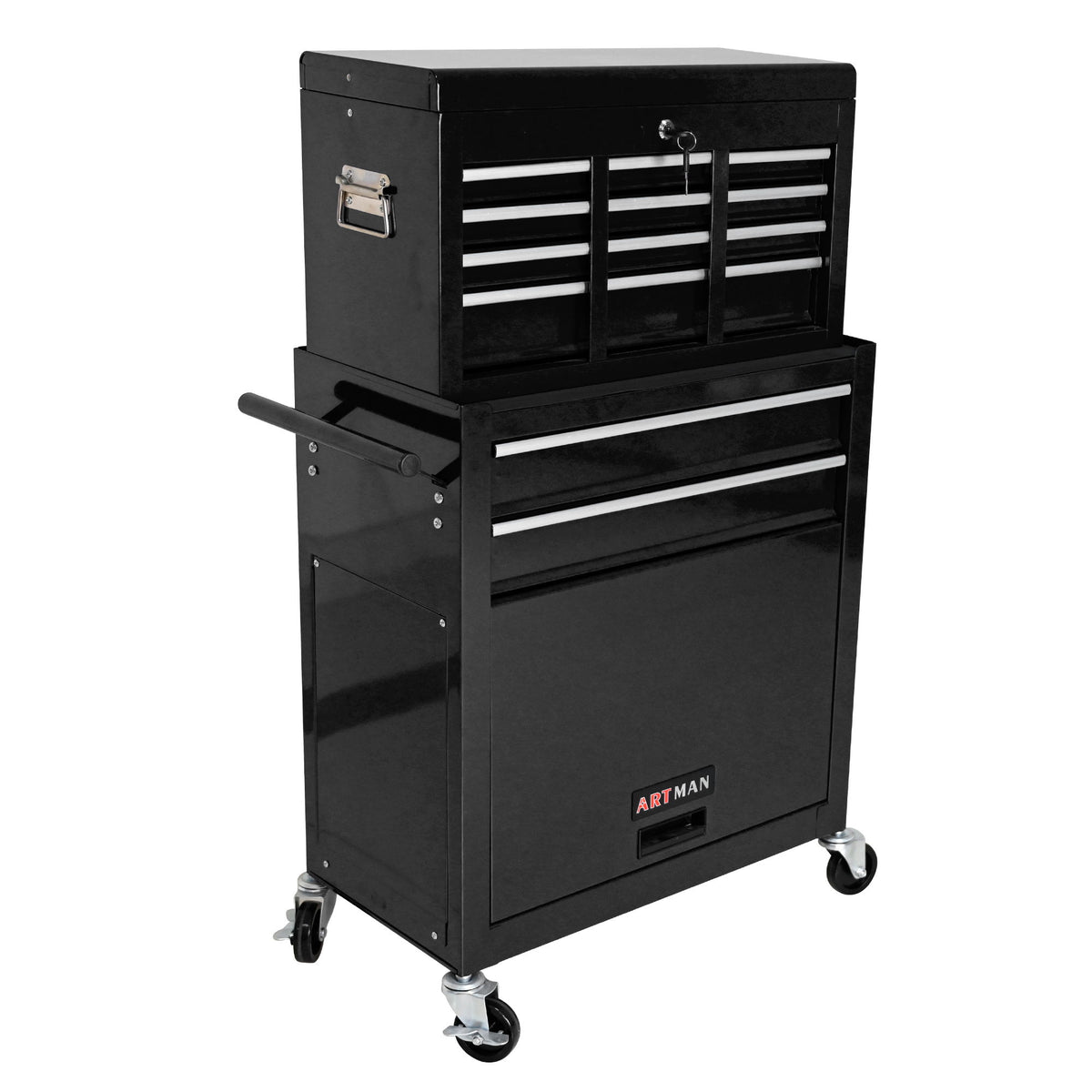 High Capacity Rolling Tool Chest With Wheels And Drawers, Storage Cabinet