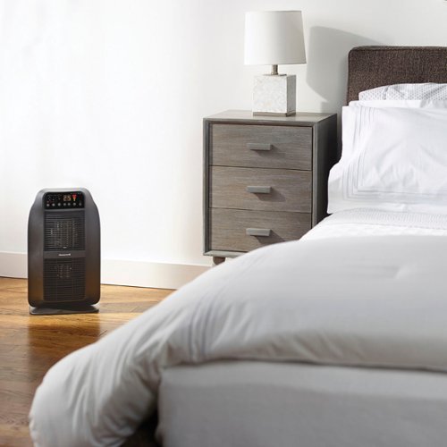 Honeywell - Heat Genius Ceramic Heater - Black