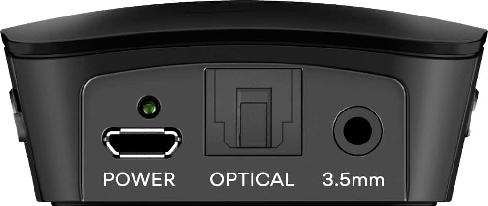 MEE audio - Connect Universal Dual-Headphone Bluetooth Wireless Audio Transmitter for TV - Black
