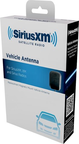 Audiovox - Plate Multi-Directional Antenna - Black