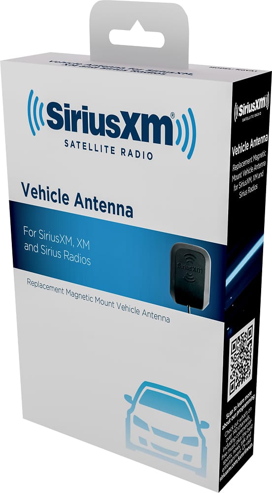 Audiovox - Plate Multi-Directional Antenna - Black