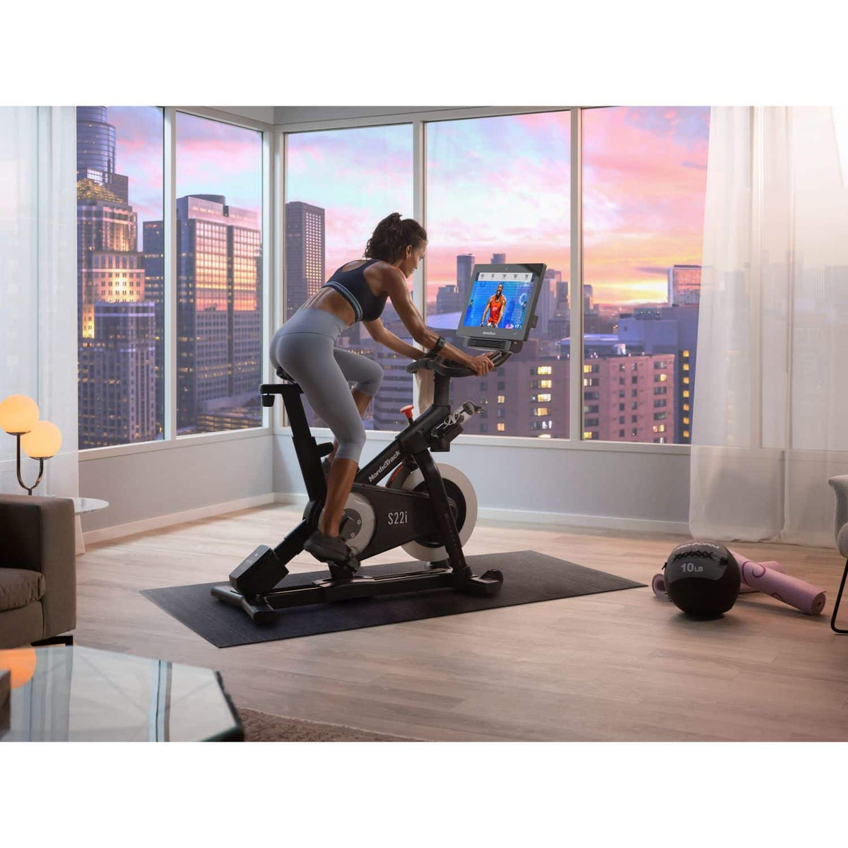 NordicTrack - Treadmill Mat - Black