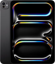 Apple - Geek Squad Certified Refurbished 11-inch iPad Pro M4 chip Built for Apple Intelligence Wi-Fi 256GB with OLED - Space Black
