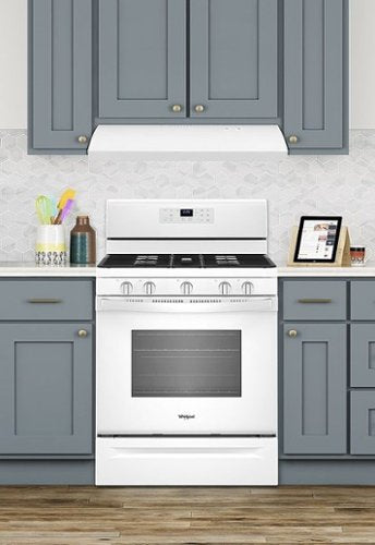Whirlpool - 30 inches - Externally Vented - Under cabinet Range Hood - White
