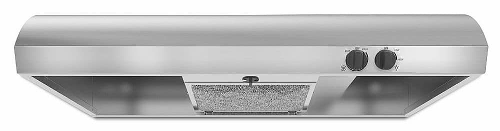 Whirlpool - 36 inches - Convertible - Under cabinet Range Hood - Stainless Steel