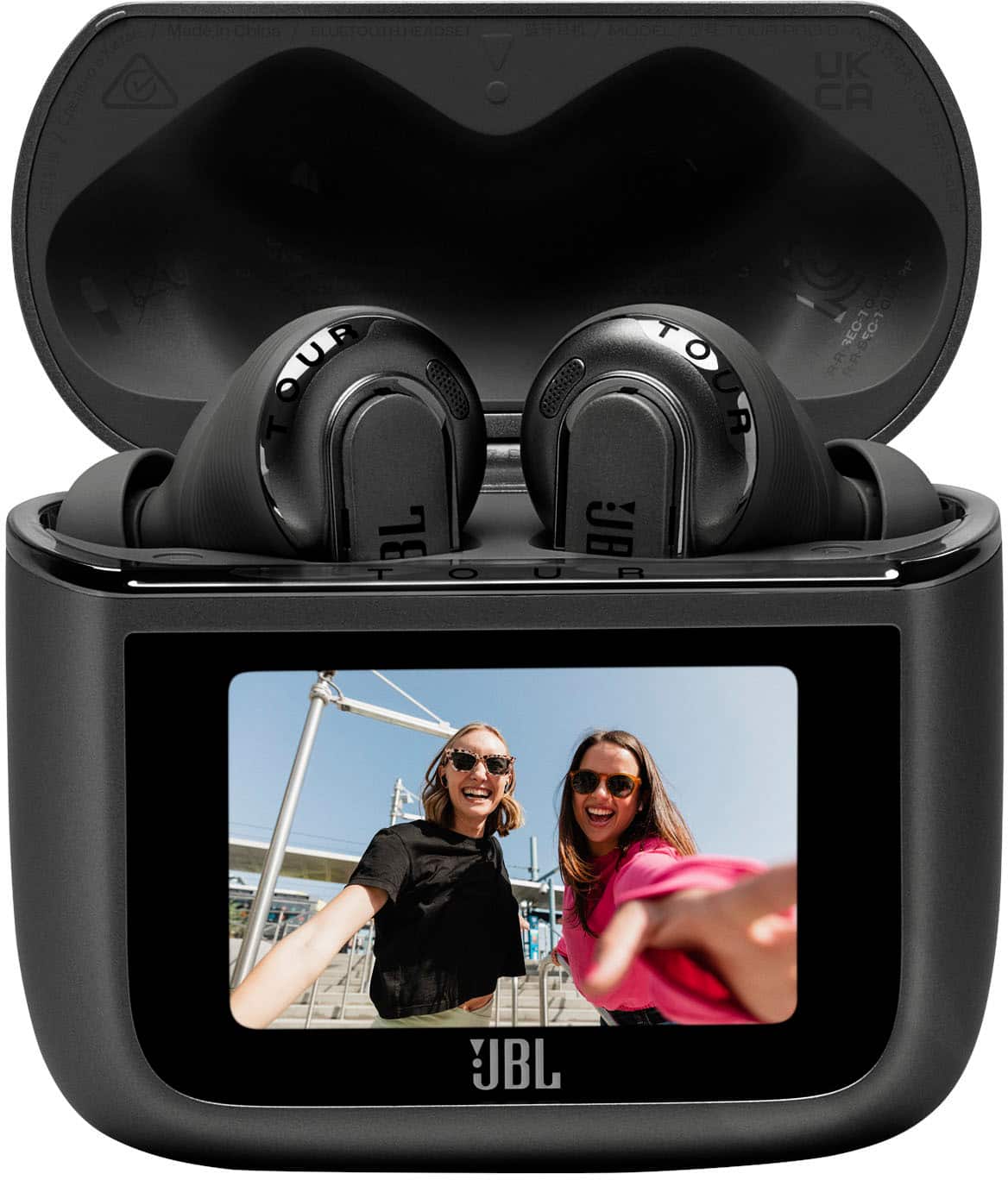 JBL - Tour Pro 3 True Wireless Noise Cancelling Earbuds - 2024 - Black